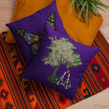 GRACEFUL TRANSFORMATION & ALIGNED, DIVINE LOVE Faux Suede Double-Sided Square Pillow - Foxy5D