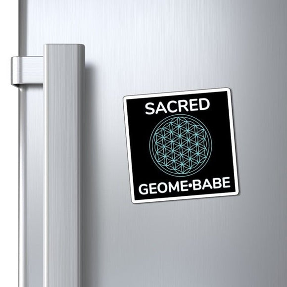 Sacred Geomebabe Magnet - Foxy5D