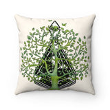 WHAT'S YOUR NATURE Faux Suede Double-Sided Square Pillow - Foxy5D