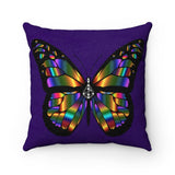 GRACEFUL TRANSFORMATION & ALIGNED, DIVINE LOVE Faux Suede Double-Sided Square Pillow - Foxy5D