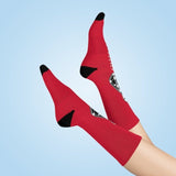 RED Human Design Strategy & Authority Socks - Foxy5D