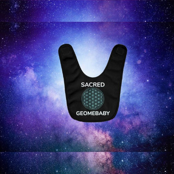 Sacred Geomebaby Bib - Foxy5D